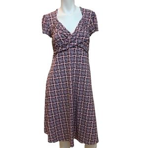 Leota Short Sleeve The Birds and the Bees Maternity Friendly Dress sz S